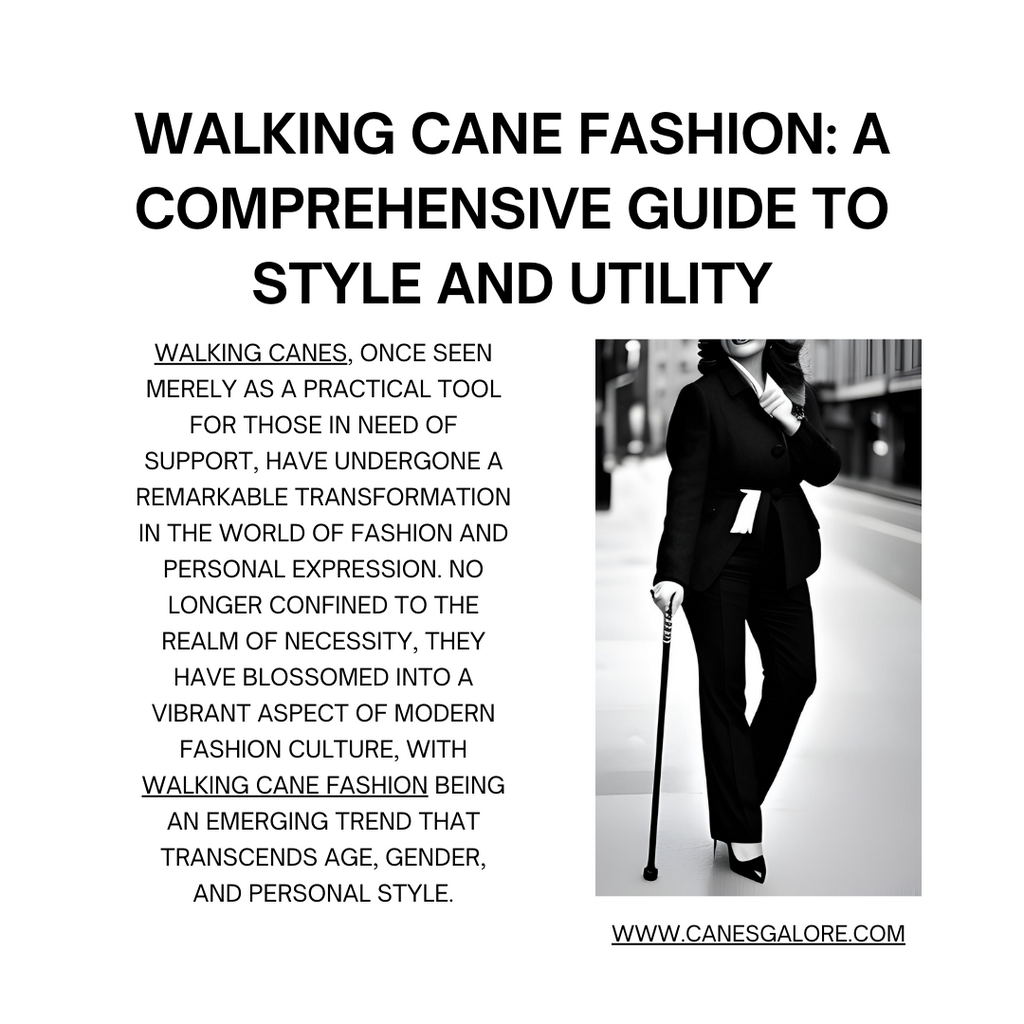 A Guide to Stylish and Luxury Walking Canes and Accessories for Young Men  and Women.