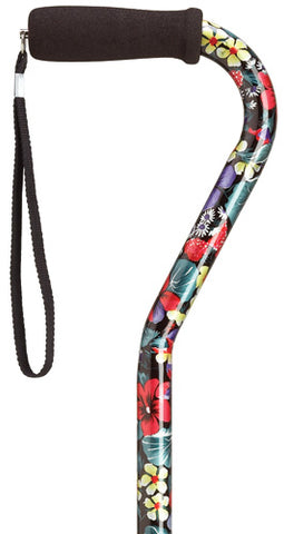 Christmas Holly Berries Hardwood Derby Walking Cane for Women