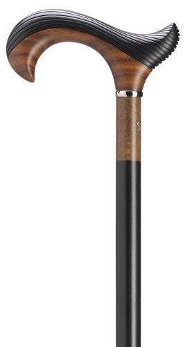 Natural Wood Derby Cane - Just Walkers