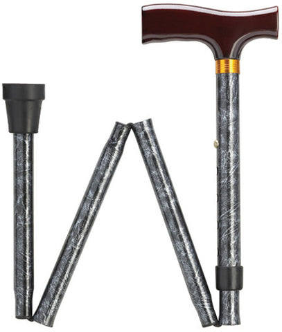 Aluminum Folding Canes, Height Adjustable, Black — Mountainside Medical  Equipment